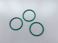 Multifunctional Silicone O Ring Seals , Medical Devices Green Round Rubber Rings